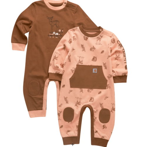 Carhartt Long-Sleeve Coveralls 2-Piece Set for Babies