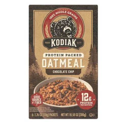 Kodiak Protein-Packed Instant Oatmeal Chocolate Chip - 6ct