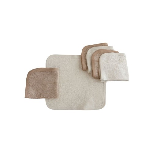 Sundae Face Washers 6 Pack in Chestnut