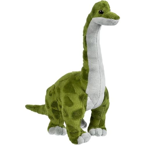 Rhode Island Novelty 15-inch Wide Animal Den Brachiosaurus Plush, 15" L x 4" W x 11" H