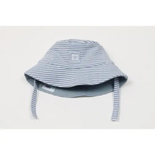 4Baby Sunhat Stripe Blue | Baby Bunting AU