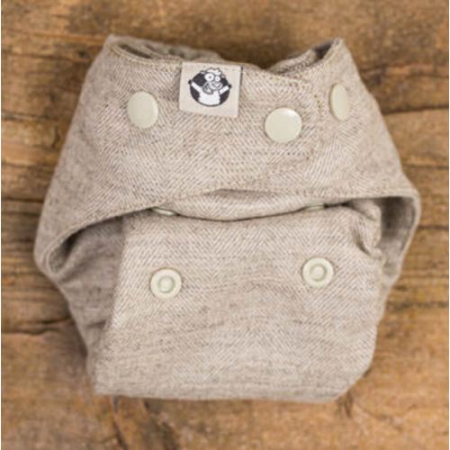 Wool Cover - Herringbone Natural - NB