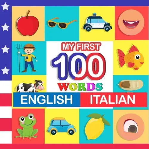 my first 100 words English-Italian a book by Queenie Blake - Bookshop.org US