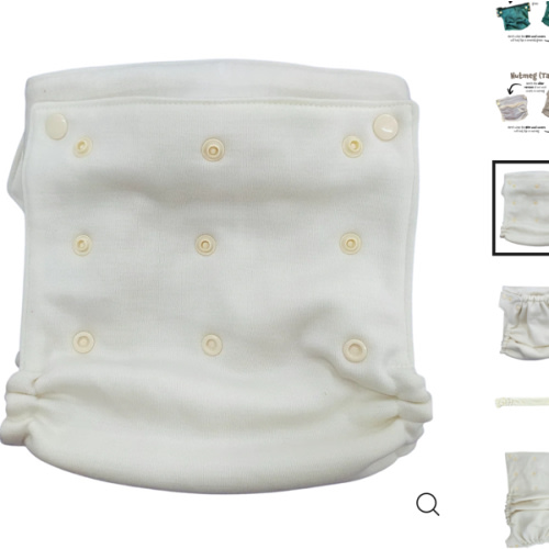 NEW! Adjustable Merino Wool Diaper Cover and Belt