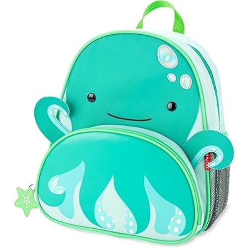 Skip Hop Unisex Kid's Little Backpack, Octopus
