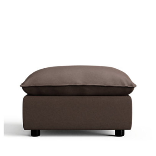 Harbour Natural Flange Nursery Storage Ottoman