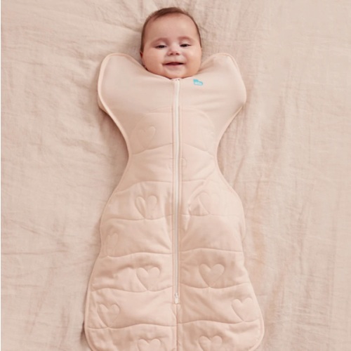 Swaddle Up™ 3.5 TOG Cotton Blush Heart Quilting – Love to Dream US
