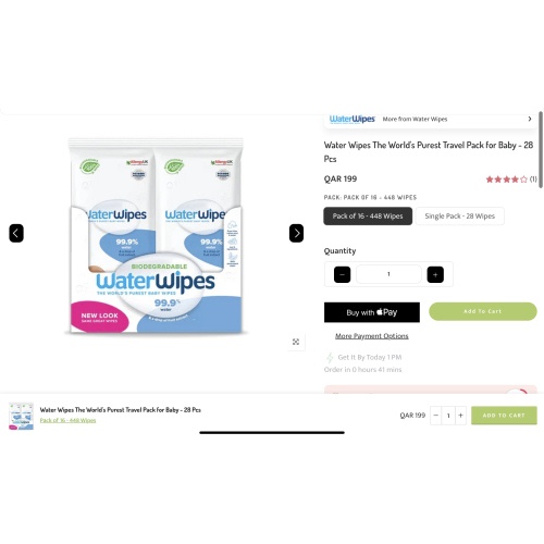 Water Wipes