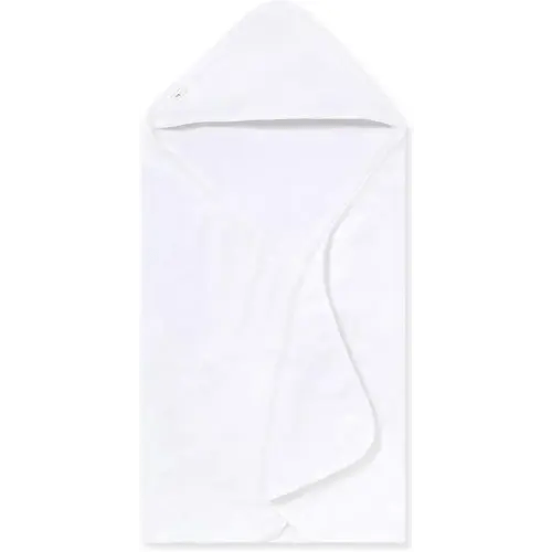 Burts Bees Baby Infant Hooded Towels Cloud White Cotton, Unisex Bath Essentials and Newborn Necessities, Soft Nursery Towel with Hood Set, 1-Pack Size 29 x 29 Inch