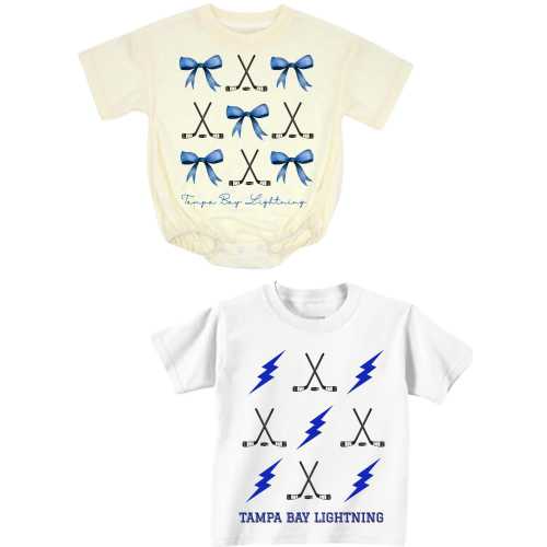 Hockey Team Baby Onesie: Lightning, Panthers, Bruins Fan Shirt