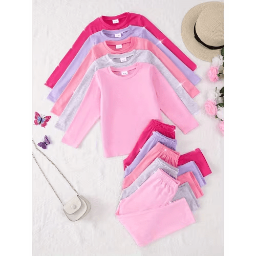 ten piece set soft comfortable knitted solid - Temu