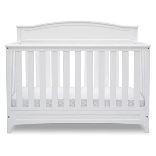 Delta Children Emery 4-in-1 Convertible Baby Crib - Greenguard Gold Certified, White