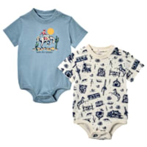 Bass Pro Shops Western Bodysuits 2-Piece Set for Babies | Bass Pro Shops