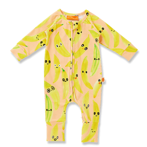 Peel Party Long Sleeve Romper – Halcyon Nights