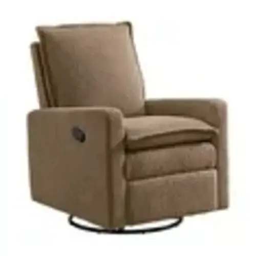 Soho Baby Coventry Glider Recliner Boucle Teddy Brown