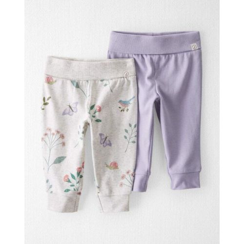 Baby 2-Pack Organic Cotton Joggers - Little Planet | Carter's