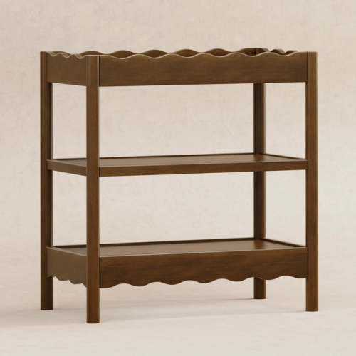 Babyletto Swell Changing Table - Natural Walnut. In stock at Babyletto