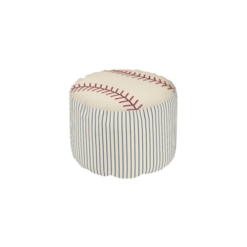 Vintage Baseball Sports Ottoman Kids Pillow Pouf | Zazzle