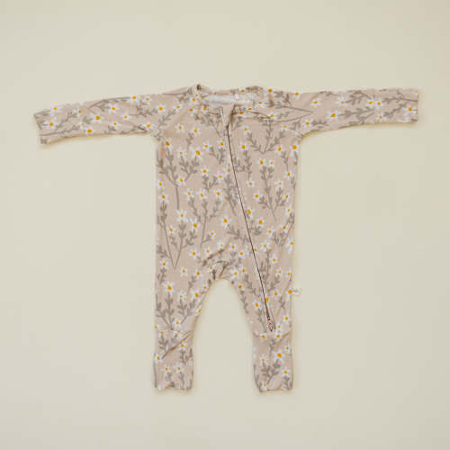 Gracie Bamboo Zipper Footie – Emory & Hope