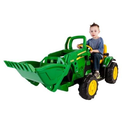 Peg Perego 12V John Deere Ground Loader Powered Ride-On