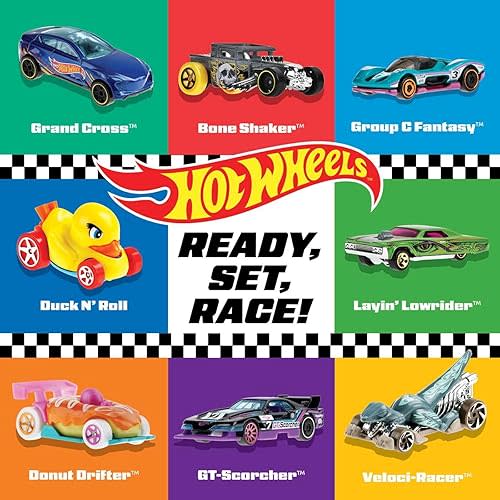 Hot Wheels: Ready, Set, Race! Board book – January 7, 2025