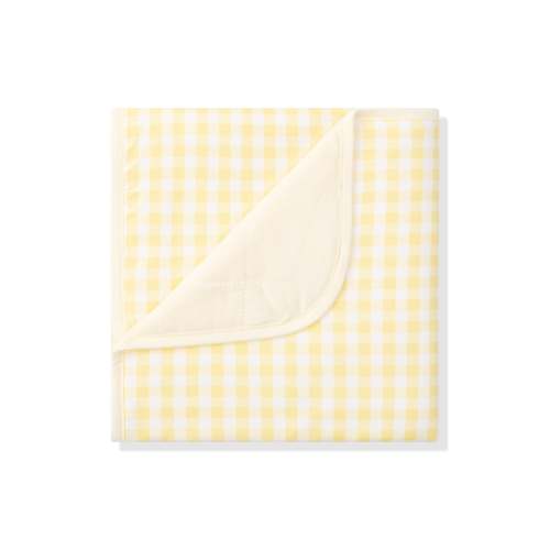 Baby Blanket in Gingham Chamomile