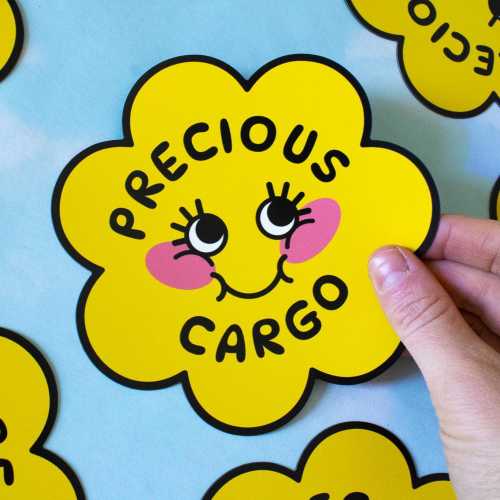 Baby On Board Magnet | Cute Car Bumper Sticker, Precious Cargo