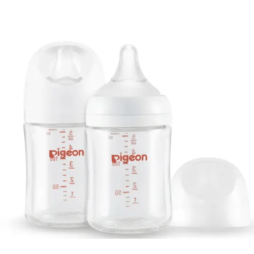 Pigeon Bottles: Wide Neck w/ (SS) Nipple — Breastfeeding Center for Greater Washington