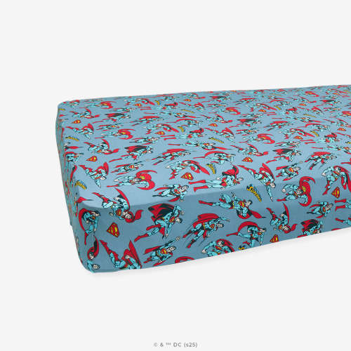 Superman Crib Sheet