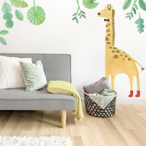 Modern Jungle Giraffe Kit • Peel-and-Stick Wall Decals