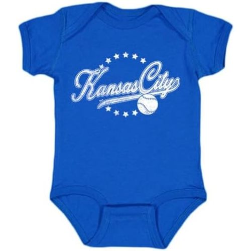 Retro Vintage Style Kid's Bodysuit for Baseball Fans
