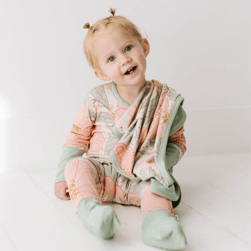 Petal Me Pink Day to Night Romper Luxe Edition | Cotton Bamboo Blend