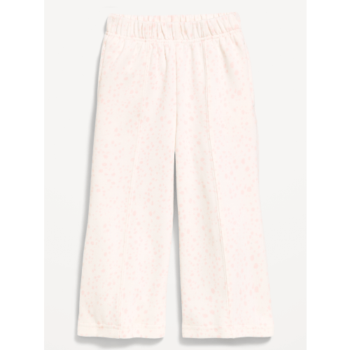Dynamic Fleece Wide-Leg Sweatpants for Toddler Girls