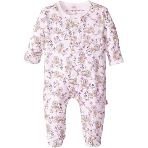 Magnetic Me Footie Pajamas Soft Modal Baby Sleepwear with Quick Magnetic Fastener | Boys and Girls Sleeper Preemie-24 Months