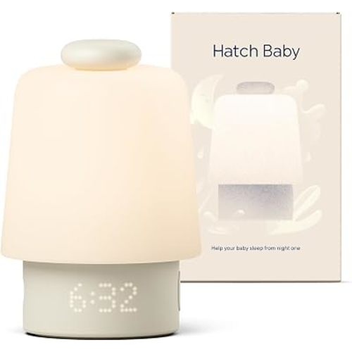 Hatch Baby Sound Machine & Night Light Routine Builder (Putty)
