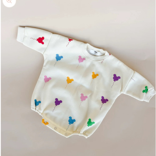 Mickey Balloon Romper – Soarin Over Main Street