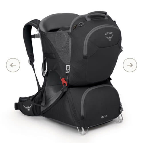 Osprey Poco LT Child Carrier | REI Co-op - Black