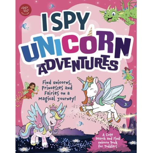 I Spy Unicorn Adventures: Find Unicorns, Princesses and Fairies on a Magical Journey! A Cute Search and Find Unicorn Book for Toddlers (I Spy Books for Toddlers)