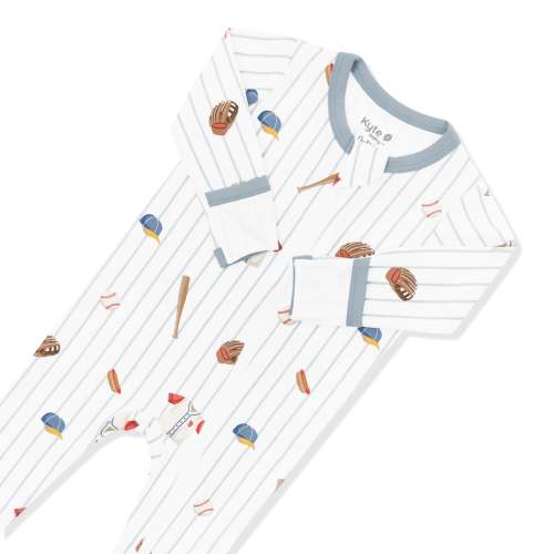 Zippered Footie in "Home Run"