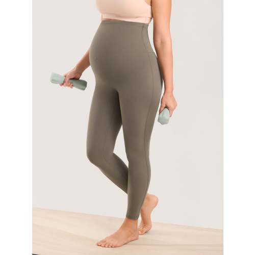 Natrelax® Seamless-Front Maternity Leggings 25"