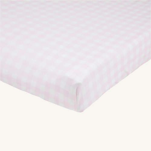 Cheeky Changing Pad Cover - Palm Beach Pink Gingham