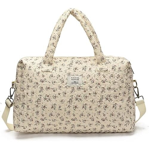 Floral Baby Diaper Bag Tote Mommy Bag Cute Cotton Diaper Bags Crossbody Baby Bags for Girl Pañaleras Para Beb