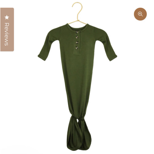 Riley Knotted Gown – Lou Lou & Company