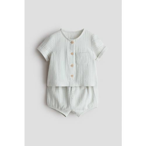 2-PIECE COTTON MUSLIN SET