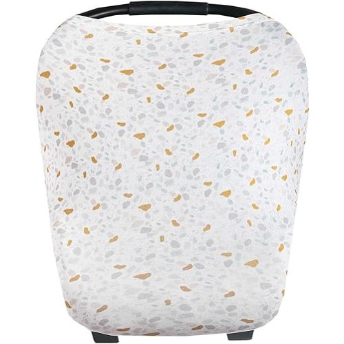 Copper Pearl Multi-Use Cover: Car Seat Covers, Nursing Cover, and Stroller Cover for Sun - Stretchy Fabric, All-Season Use, Stylish Designs, Easy Access for Moms - Arlo