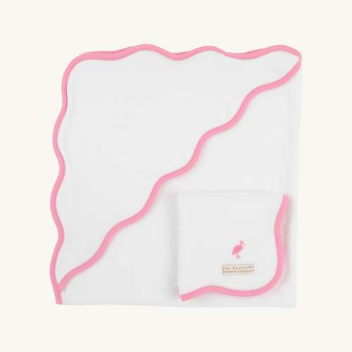Rub A Dub Gift Set - Worth Avenue White & Hamptons Hot Pink