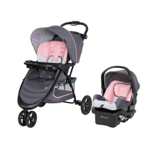 Baby Trend EZ Ride Travel System with EZ-Lift™ Infant Car Seat, Dash Pink