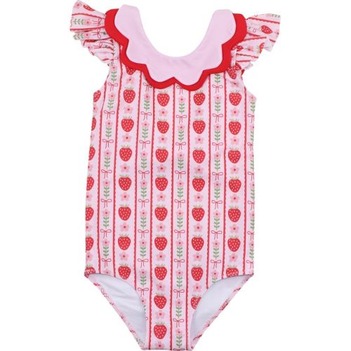 Strawberry Print Swimsuit