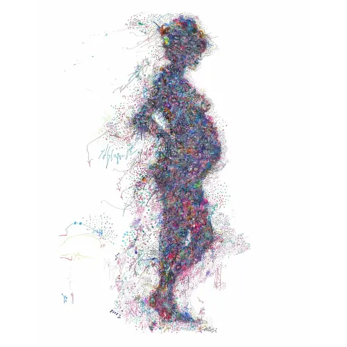 Divine Mystery 11x14 Print — Michael Alan Alien