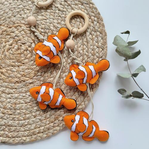 Baby Play Gym| Wooden Baby Play Frame| Baby Gym Set Toys| Toddler Activity Center| Foldable Frame| Hanging Sensory Toys| Ocean Theme Gift